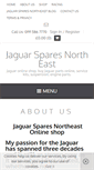 Mobile Screenshot of jaguarspares-northeast.co.uk